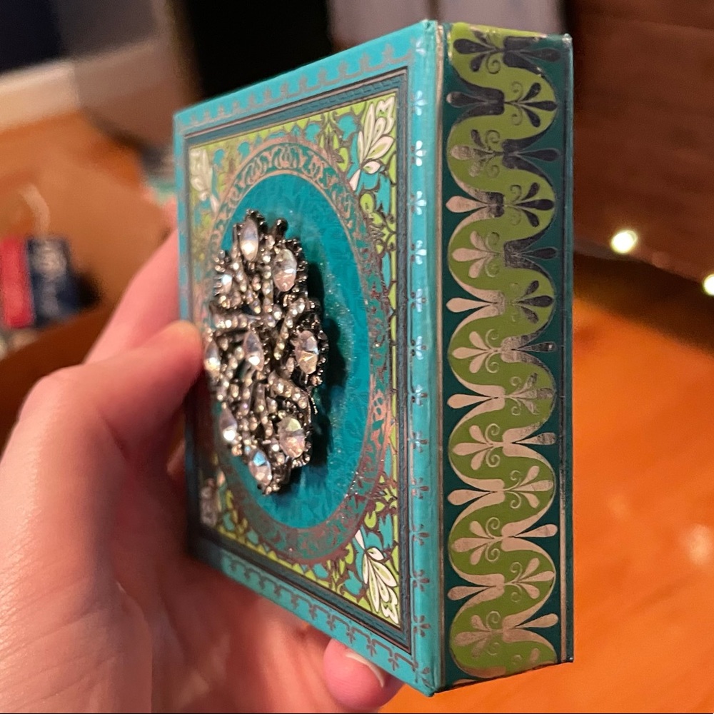 Small Rhinestone Teal Notepad - Picture 16 of 16